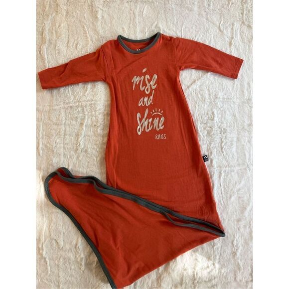 Rags to Raches Knotted Gown Size 0-3 Months - Picture 1 of 6